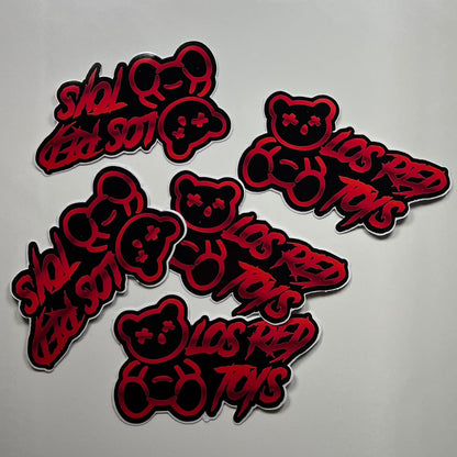 Los Red Toys Sticker New Edition